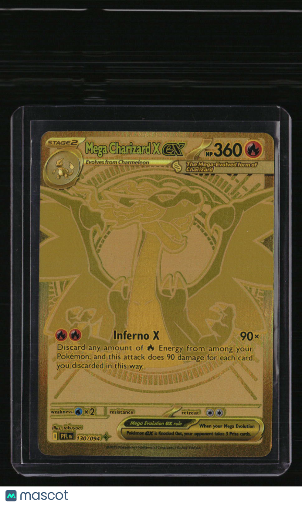 ME02: Phantasmal Flames Mega Charizard X ex