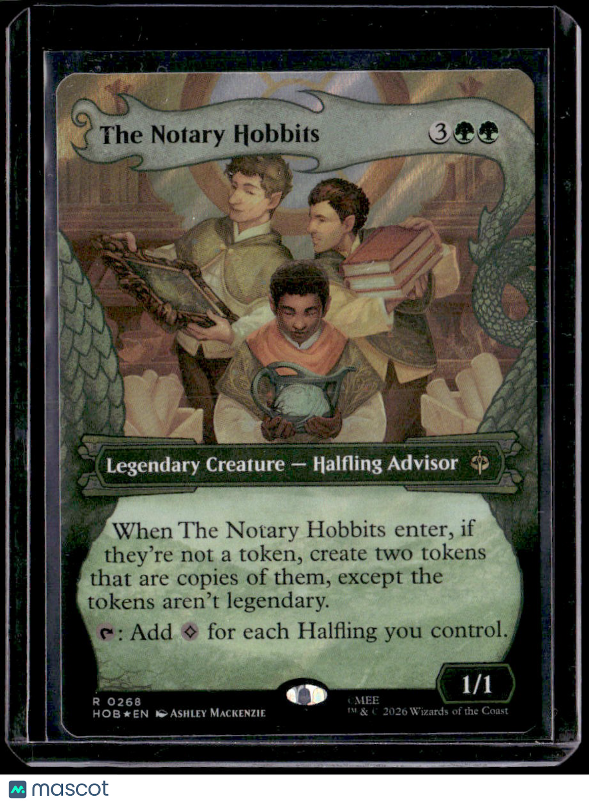 The Hobbit The Notary Hobbits (Showcase) (Surge Foil)