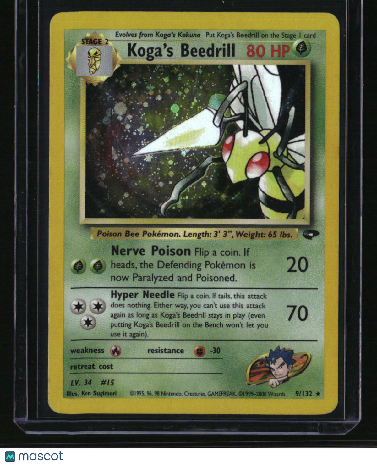 Gym Challenge Koga's Beedrill