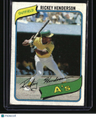 1980 Topps Rickey Henderson