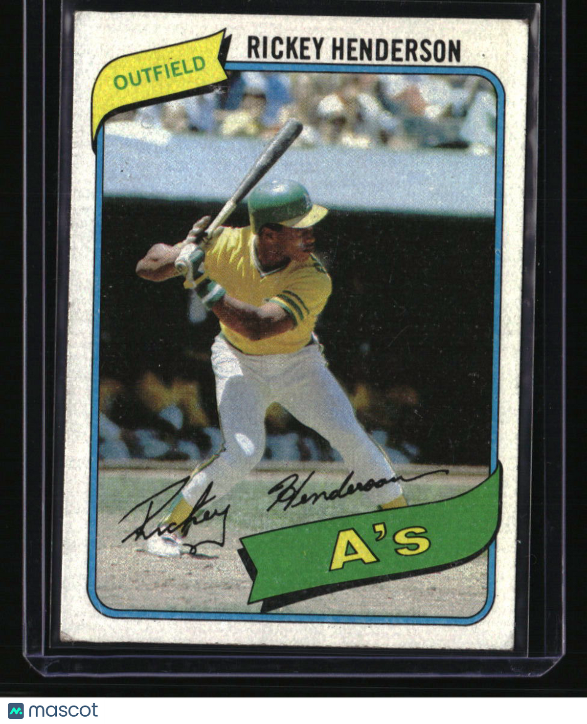 1980 Topps Rickey Henderson