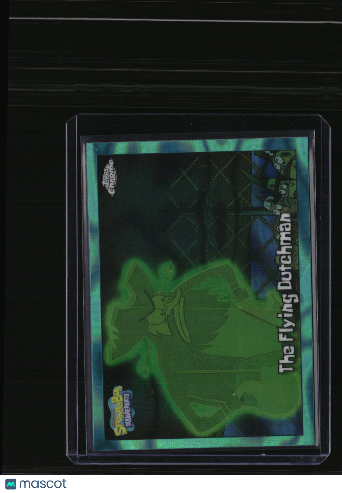 2025 Topps Chrome SpongeBob SquarePants 25th Flying Dutchman Aqua Lava