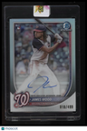 2025 Bowman James Wood Chrome Rookie Autographs Refractor #/499