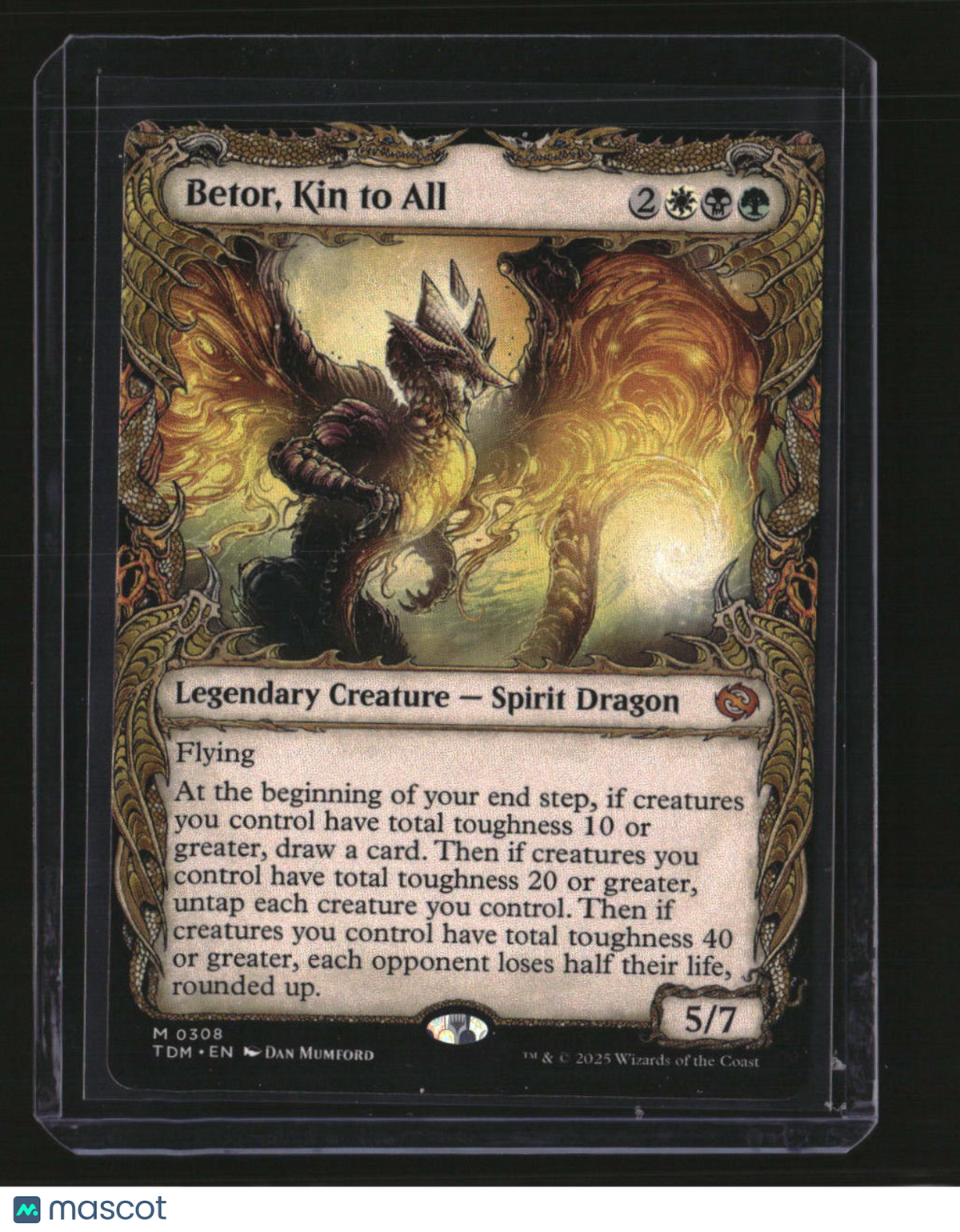Tarkir: Dragonstorm Betor, Kin to All (Showcase)