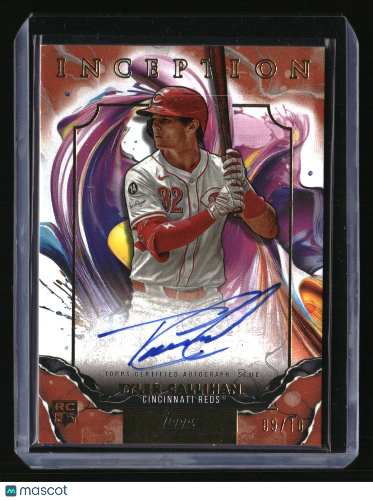 2025 Topps Inception Tyler Callihan Rookie & Emerging Stars Autographs #/10