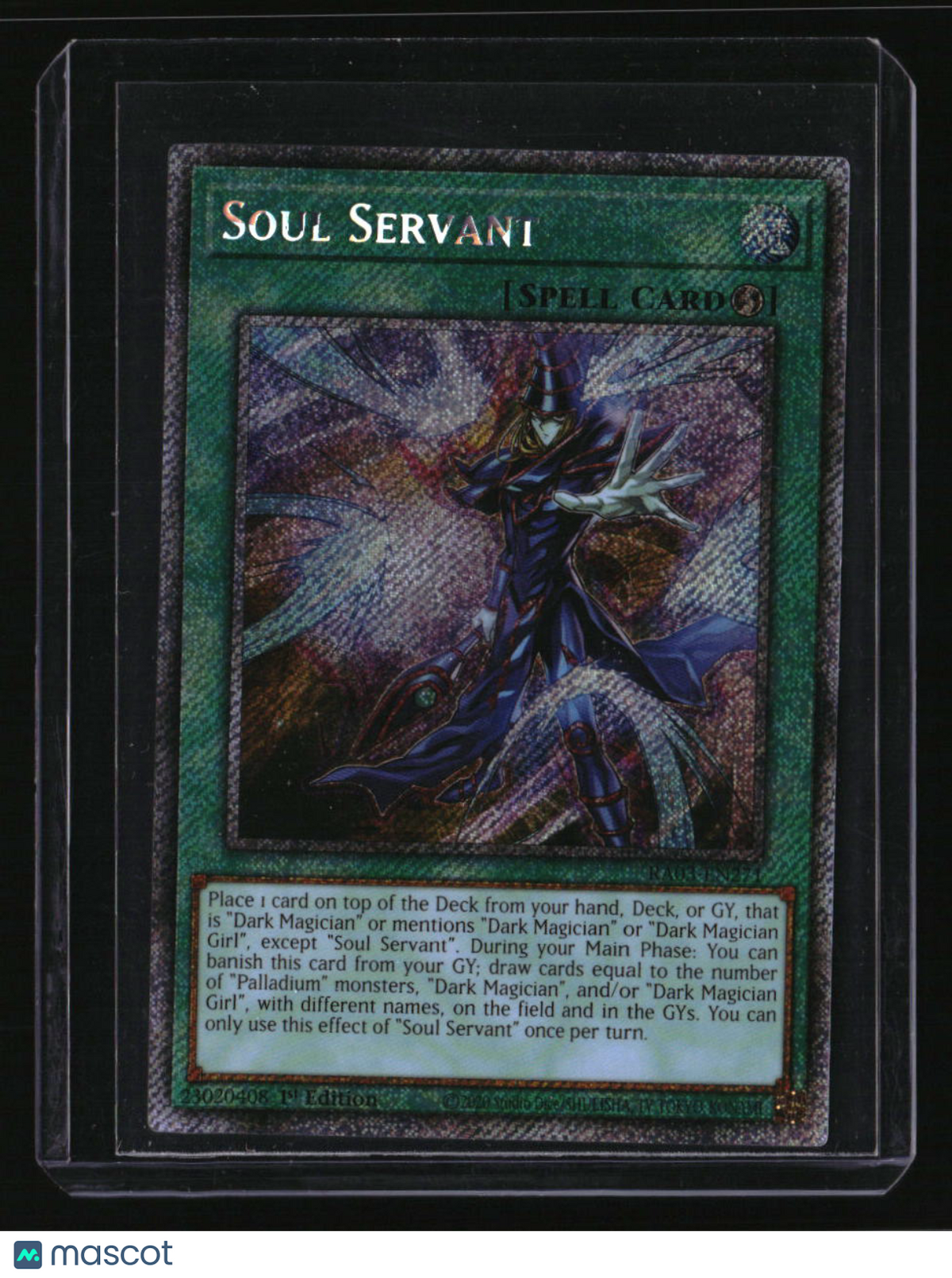 Quarter Century Bonanza Soul Servant (Platinum Secret Rare)