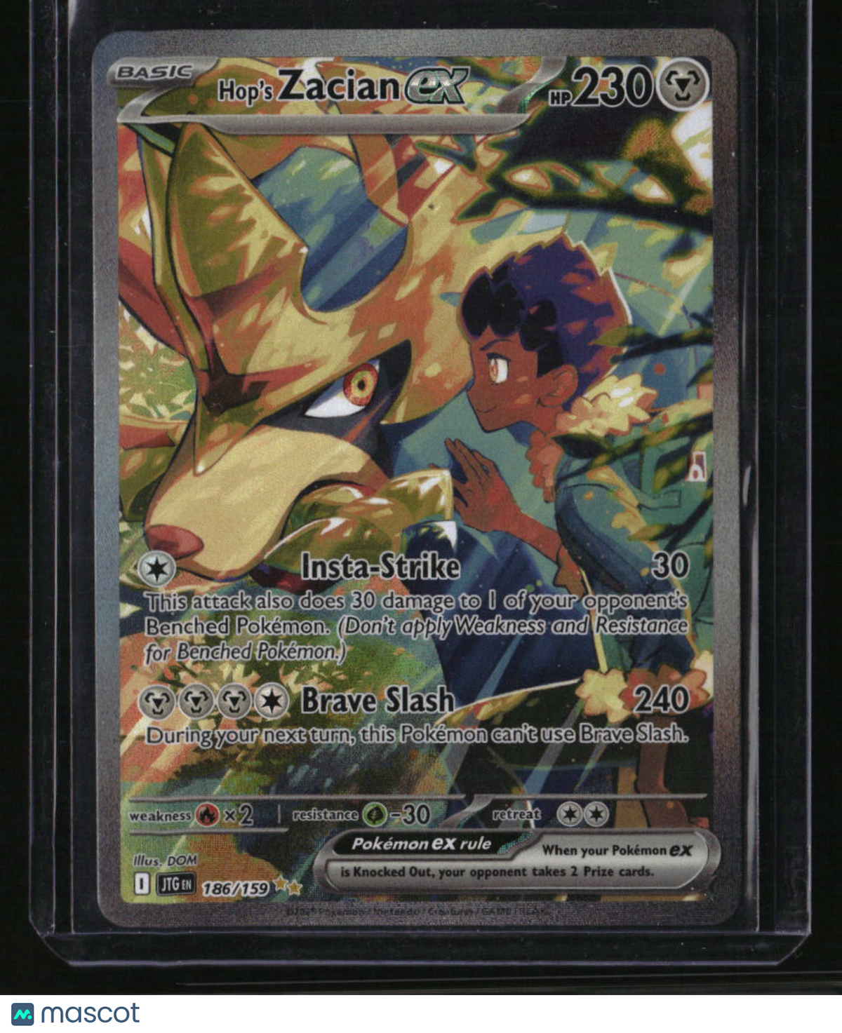 SV09: Journey Together Hop's Zacian ex