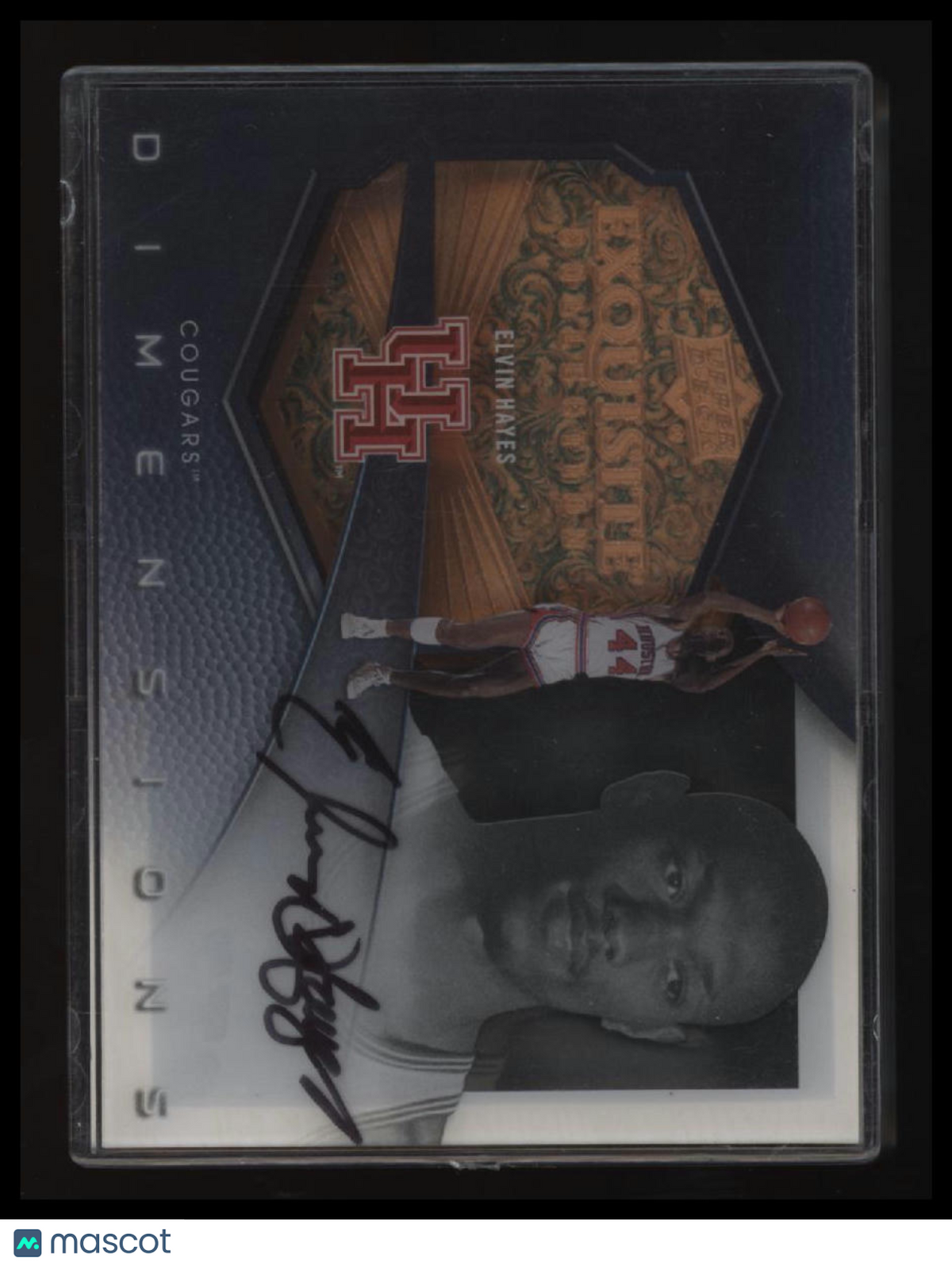 2012-13 Upper Deck Exquisite Elvin Hayes Dimensions Autographs