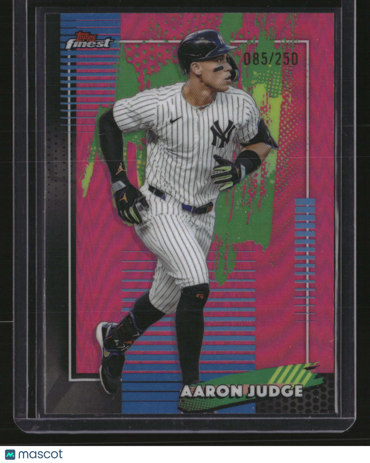 2026 Finest Aaron Judge Common Pink Refractors #/250