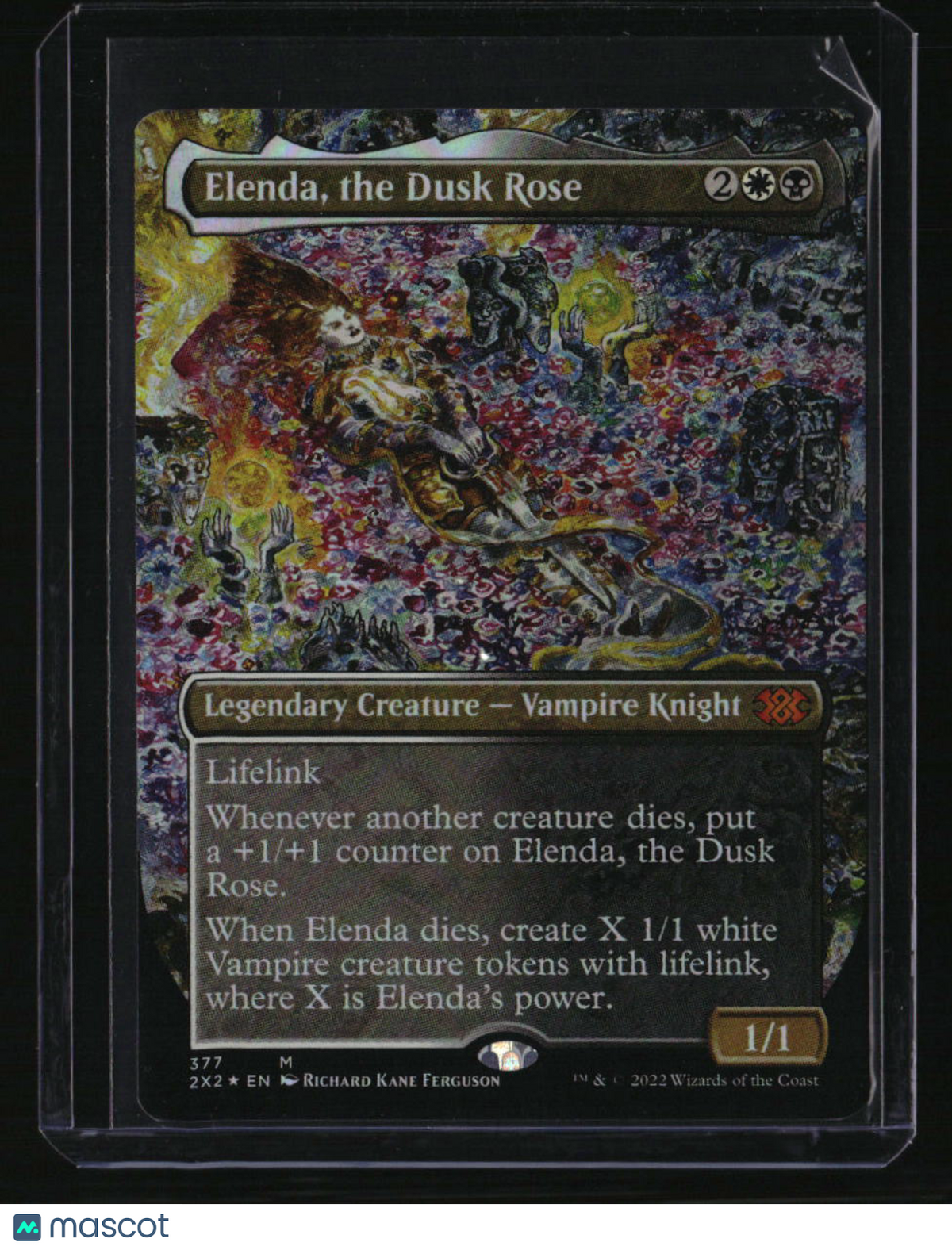 Double Masters 2022 Elenda, the Dusk Rose (Borderless) Foil
