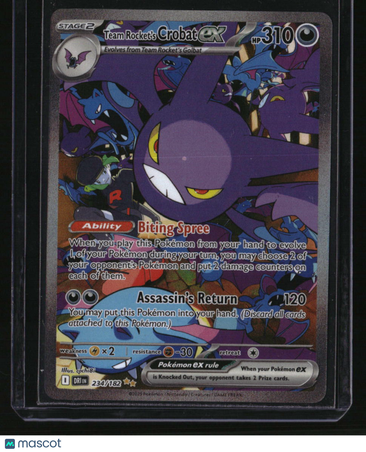 SV10: Destined Rivals Team Rocket's Crobat ex