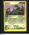 Ruby and Sapphire Sceptile Reverse Holo