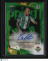 2025-26 Topps Chrome UEFA Club Competitions Pablo García Auto Green Lava #/99