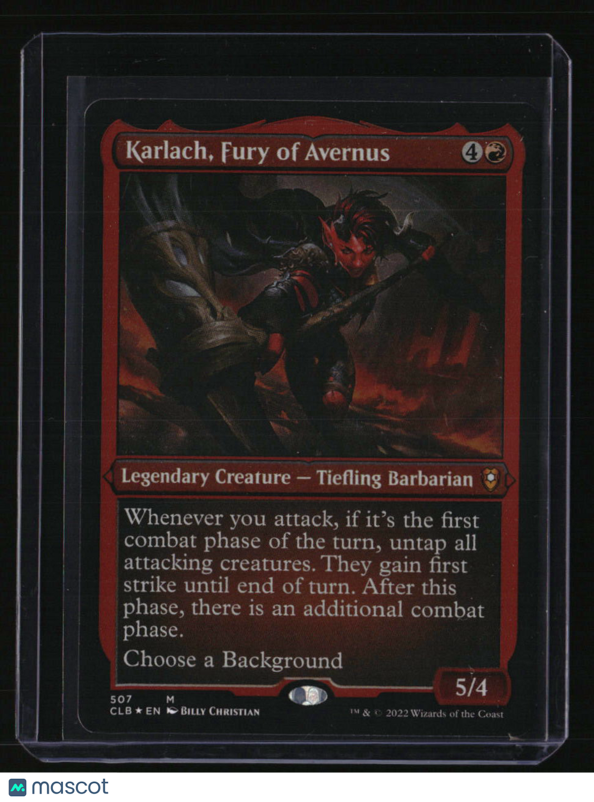 Commander Legends Battle for Baldur's Gate Karlach Fury of Avernus (Foil Etched)