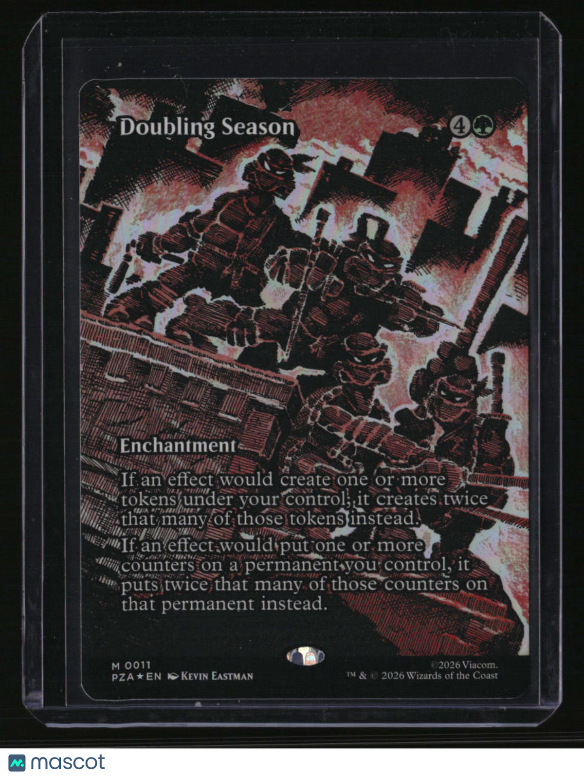Teenage Mutant Ninja Turtles Source Material Doubling Season (Borderless) Foil