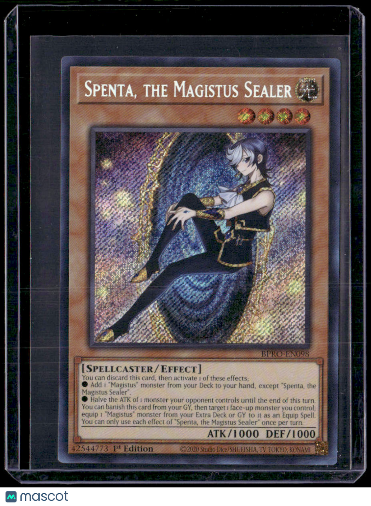 Burst Protocol Spenta, the Magistus Sealer