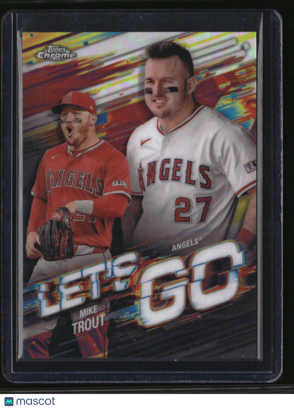2025 Finest Mike Trout Let's Go