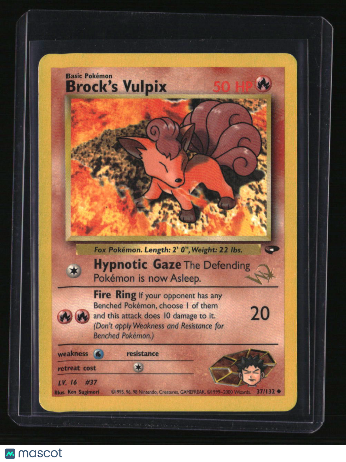 WoTC Promo Brock's Vulpix [W Stamped]