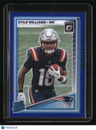 2025 Donruss Optic Kyle Williams Blue Glitter