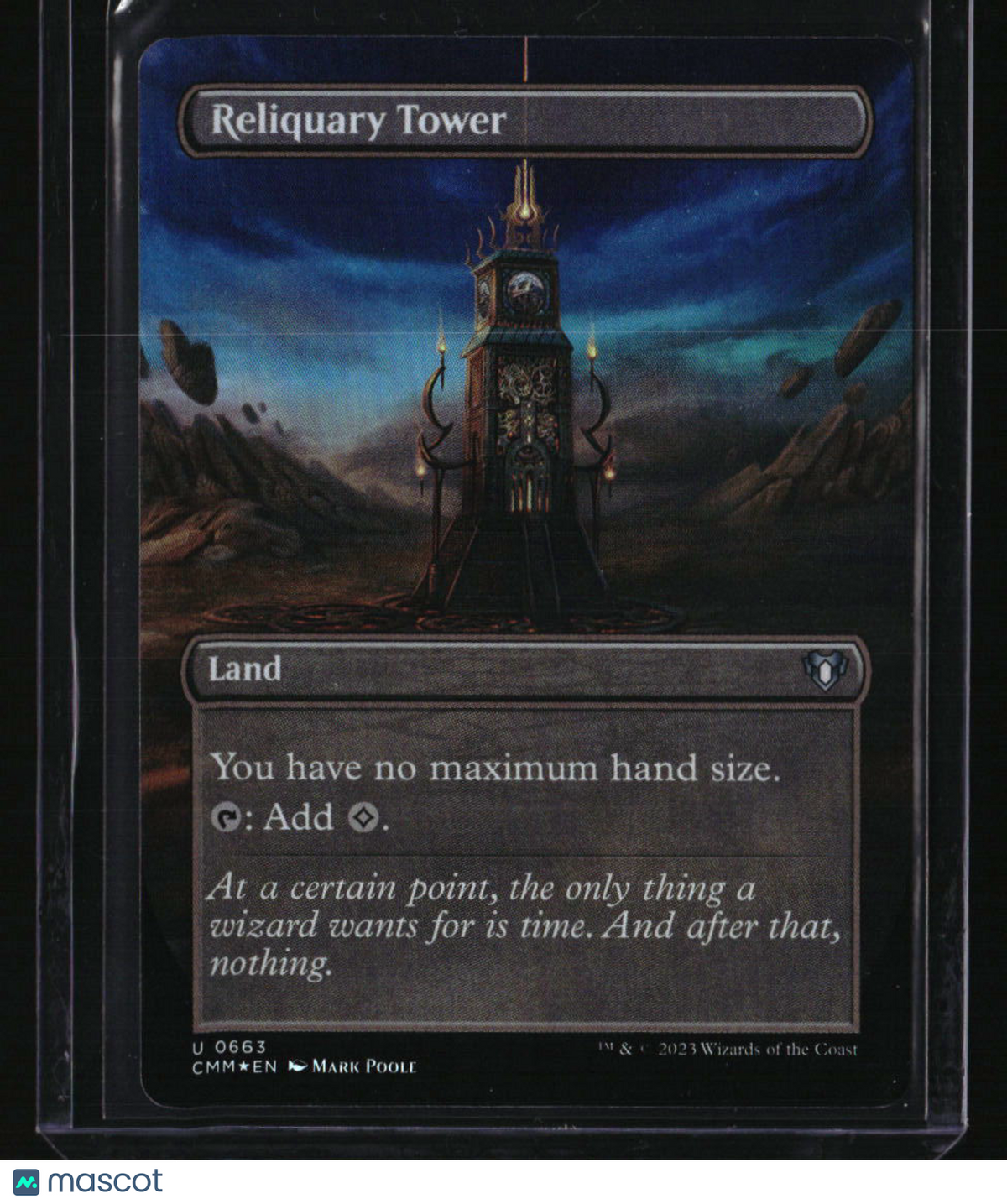 Commander Masters Reliquary Tower (Borderless) Foil