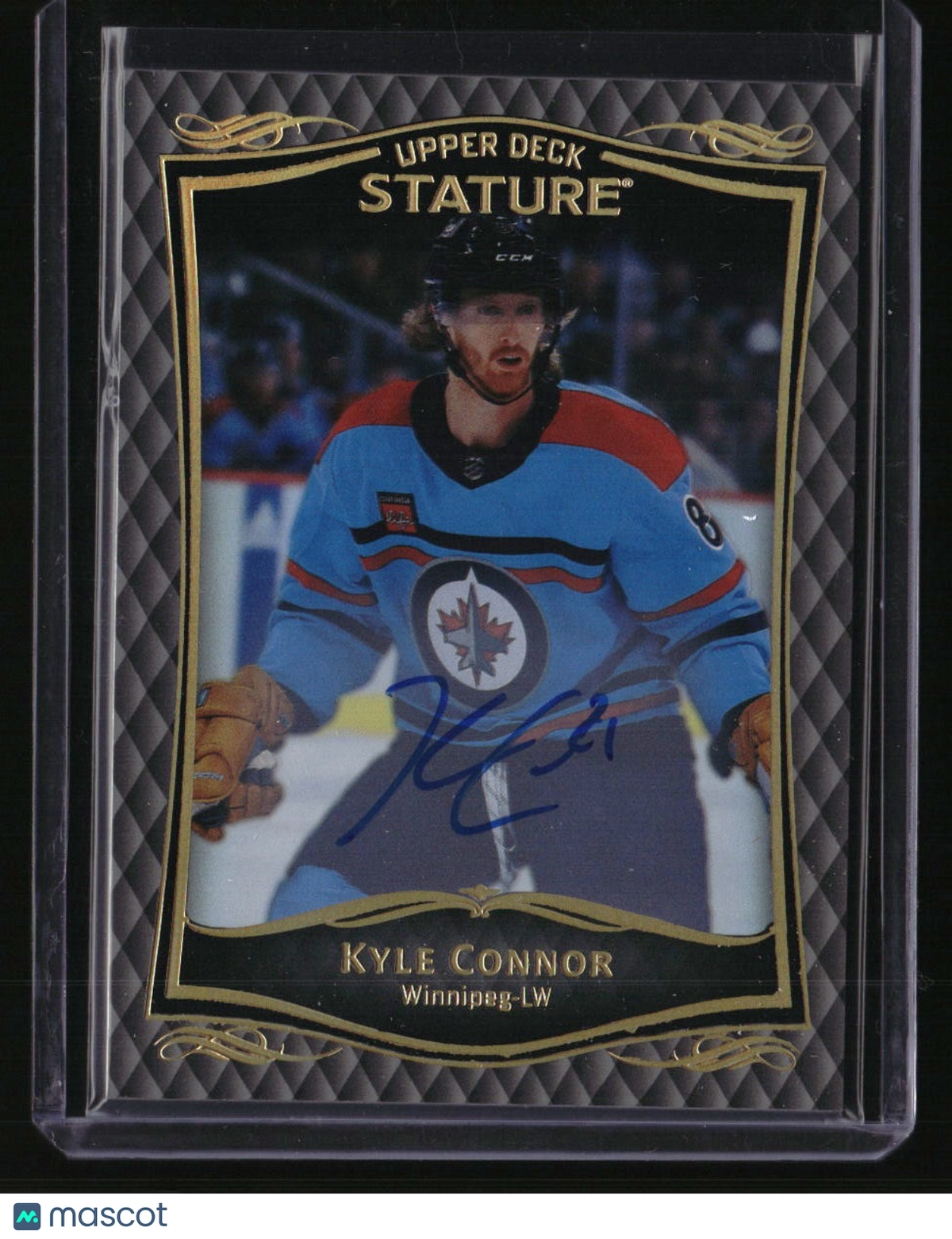 2024-25 Upper Deck Stature Kyle Connor 2023-24 Upper Deck Stature: Auto