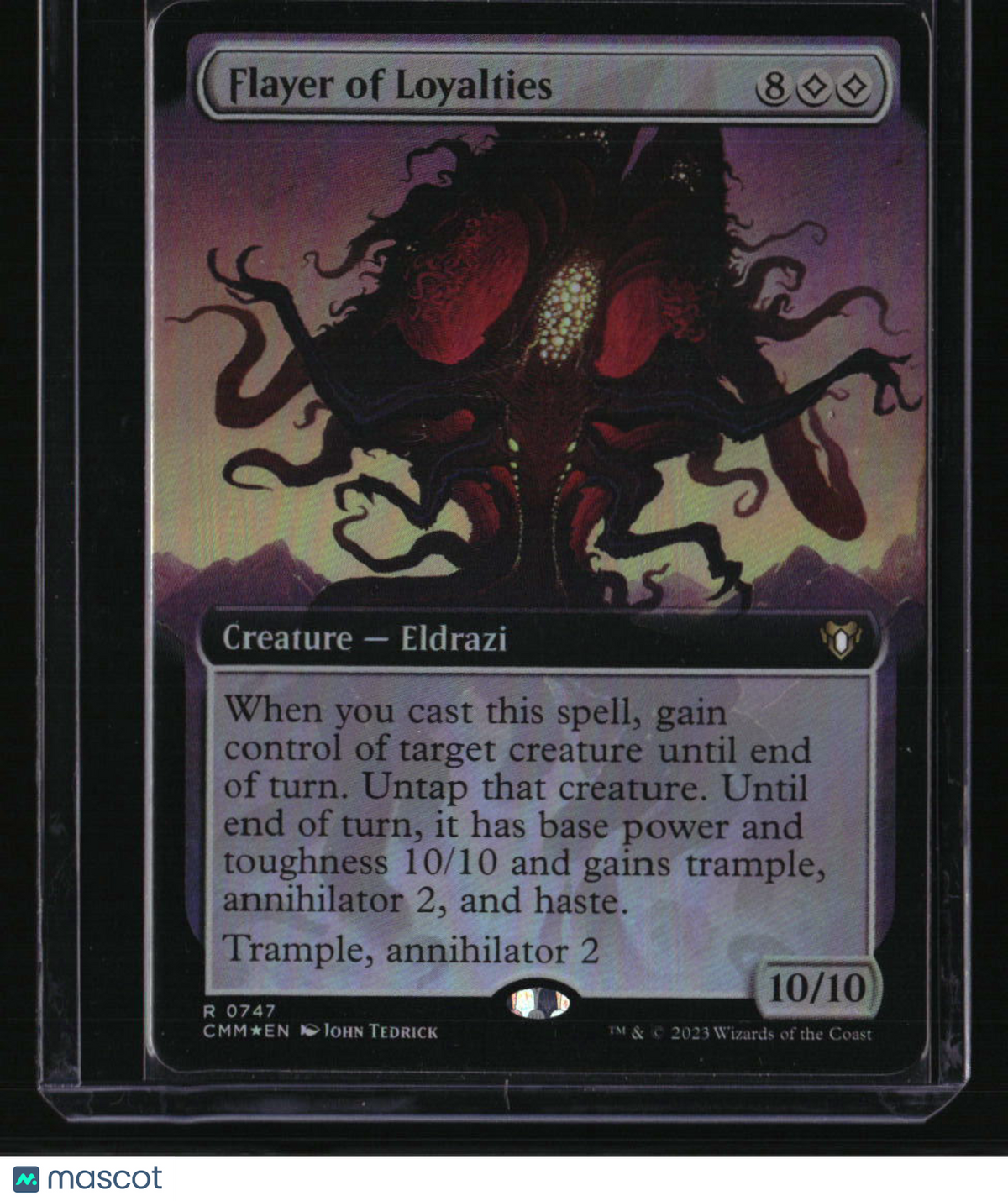 Commander Masters Flayer of Loyalties (Extended Art) Foil