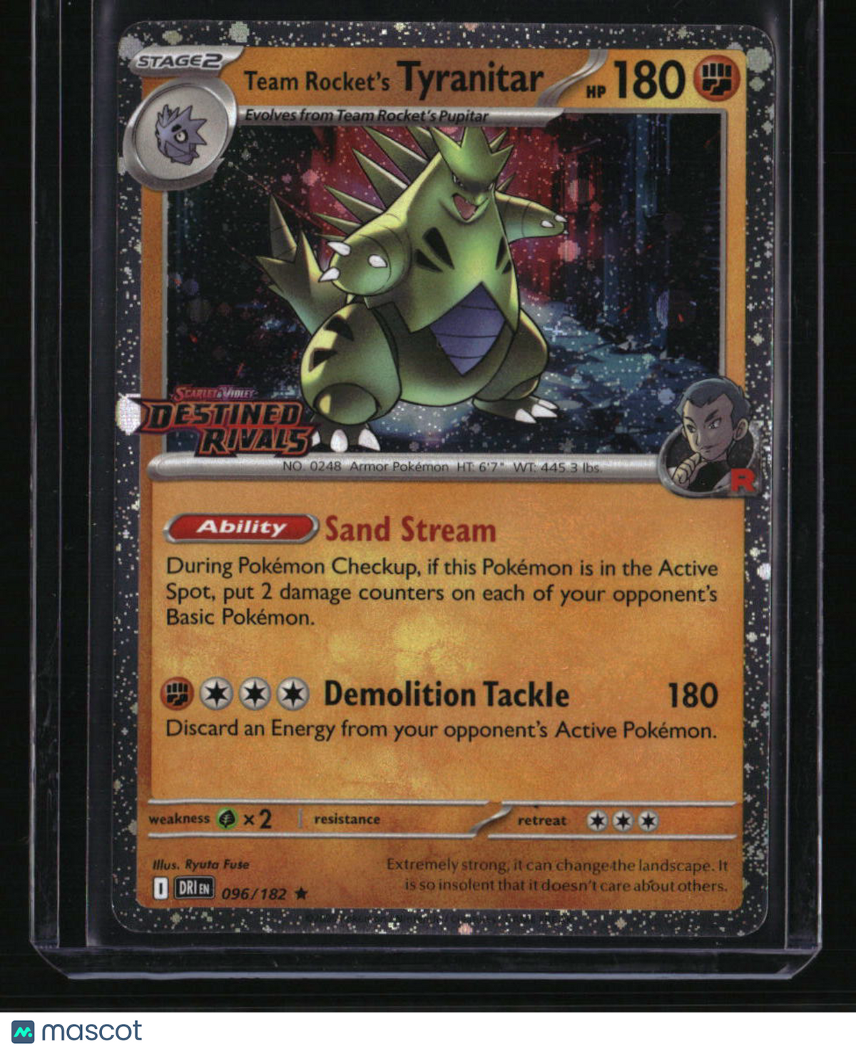 Miscellaneous Cards & Products Team Rocket's Tyranitar (Prerelease)