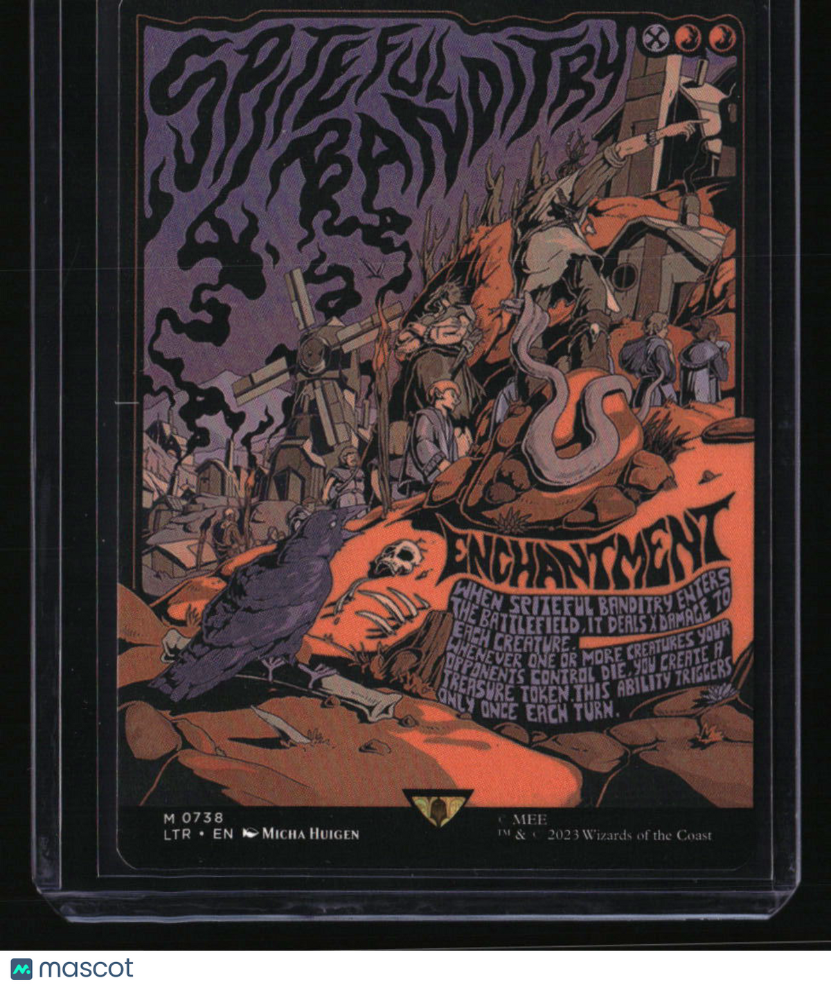 The Lord of the Rings: Spiteful Banditry (Borderless Poster)