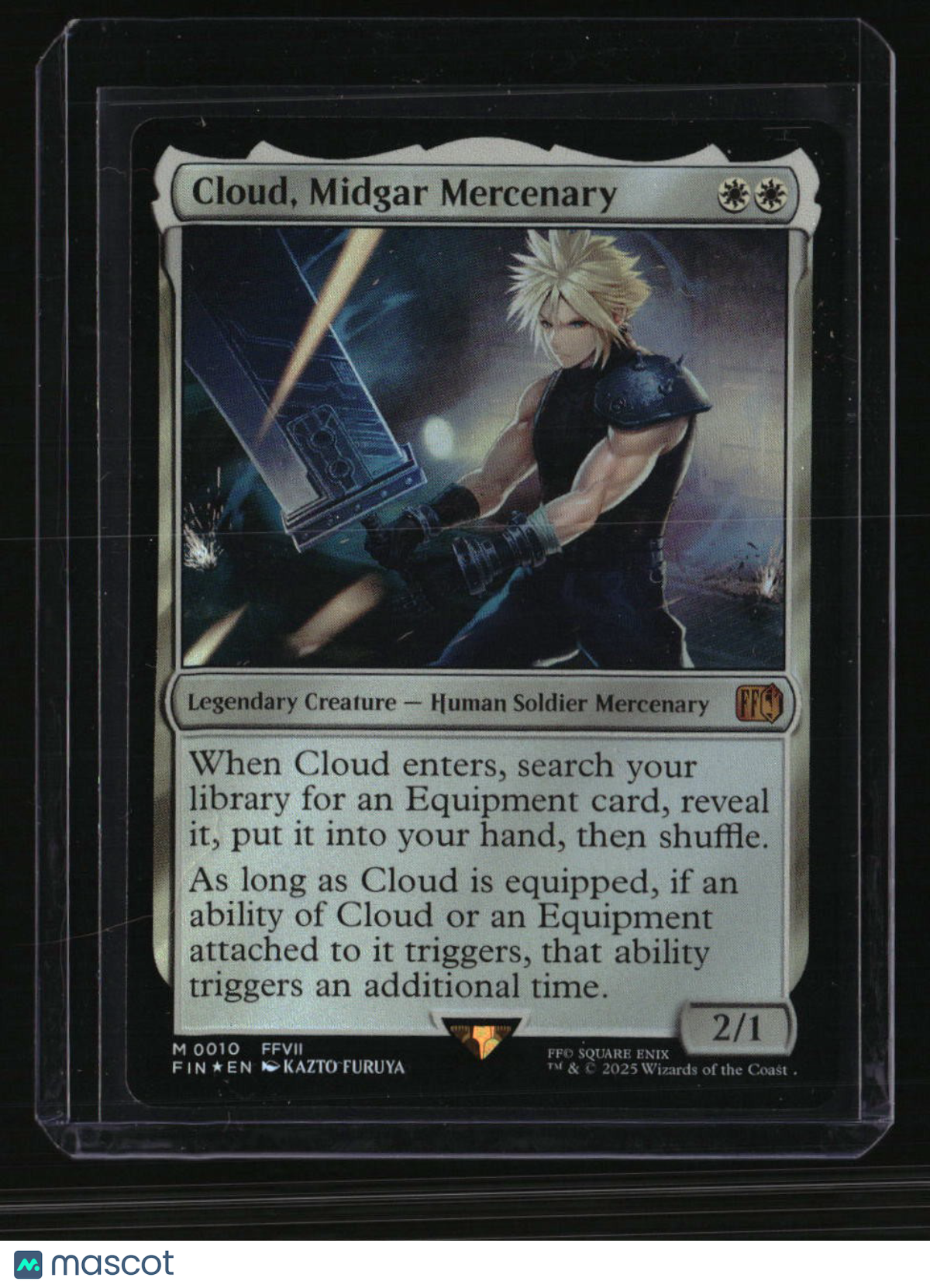 FINAL FANTASY Cloud, Midgar Mercenary Foil