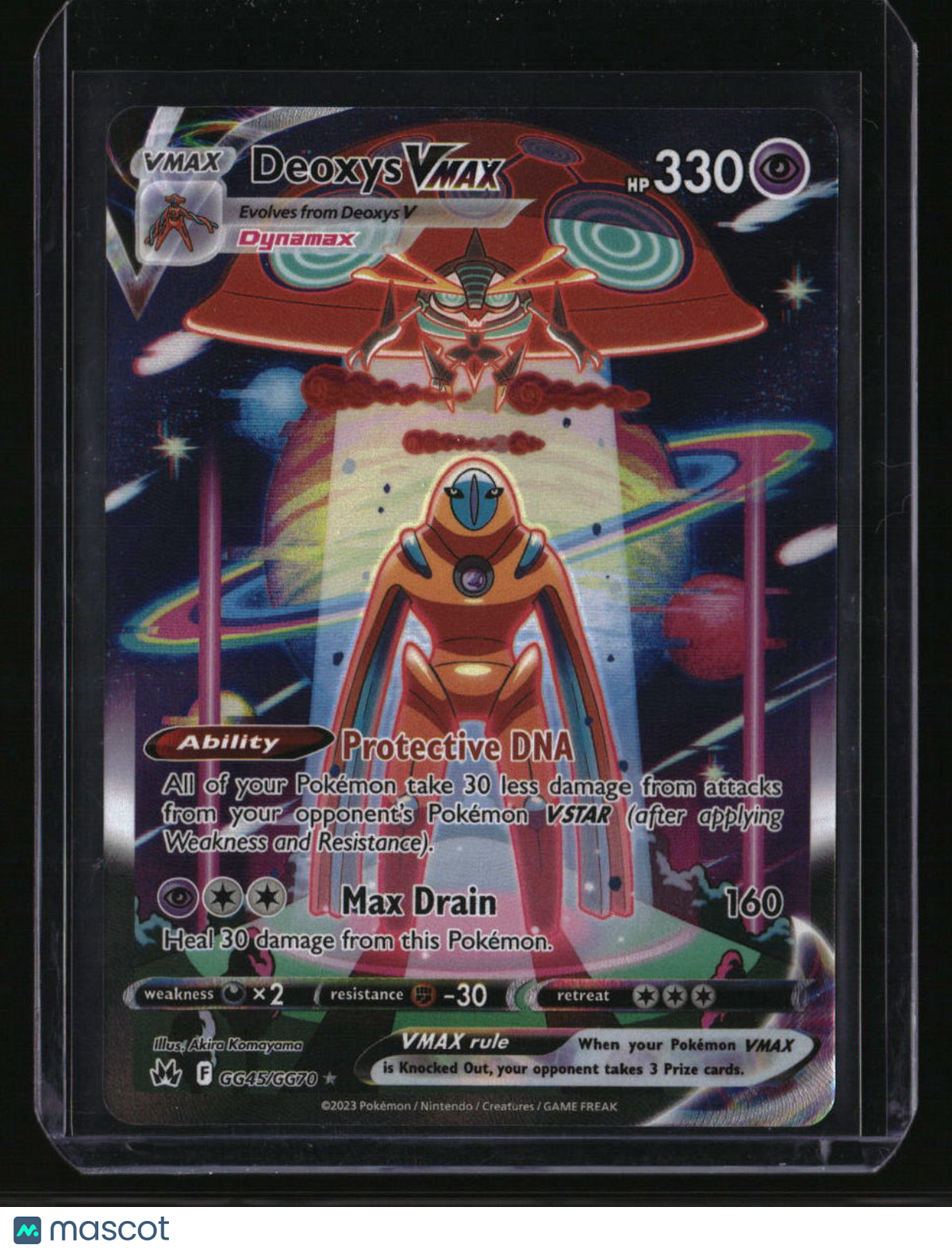 Crown Zenith: Galarian Gallery Deoxys VMAX