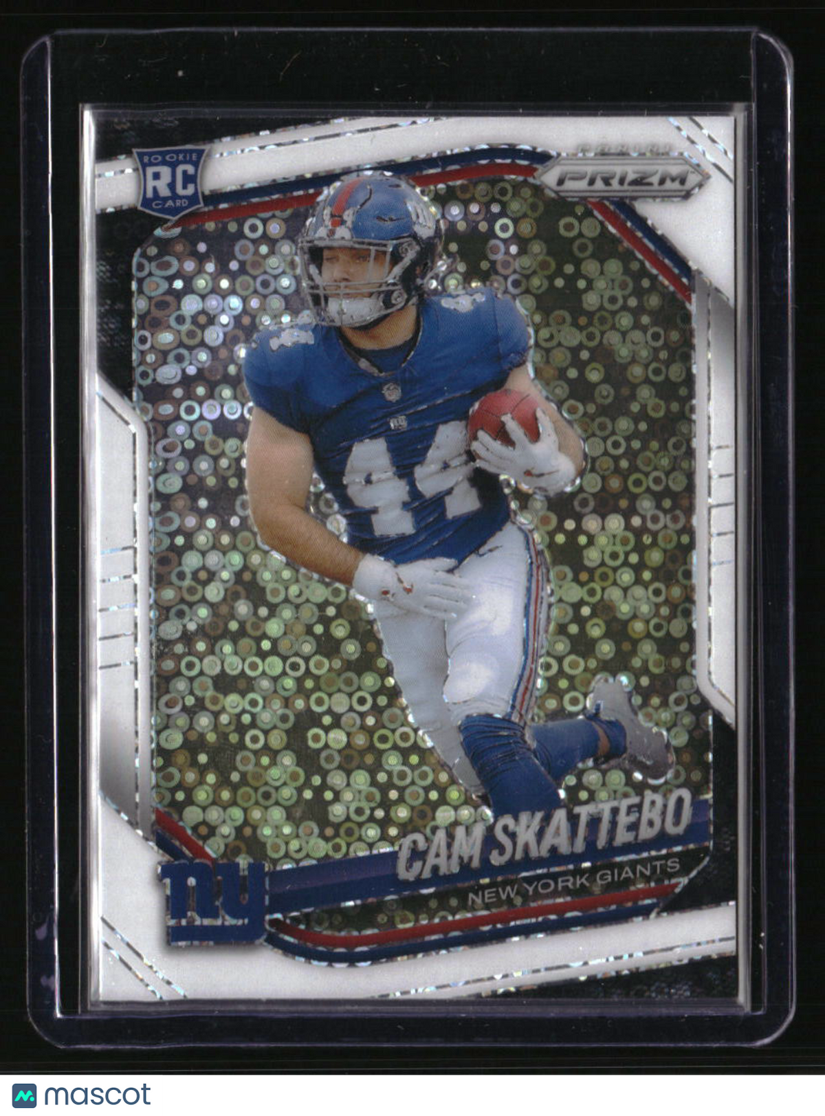 2025 Panini Prizm Cam Skattebo White Disco