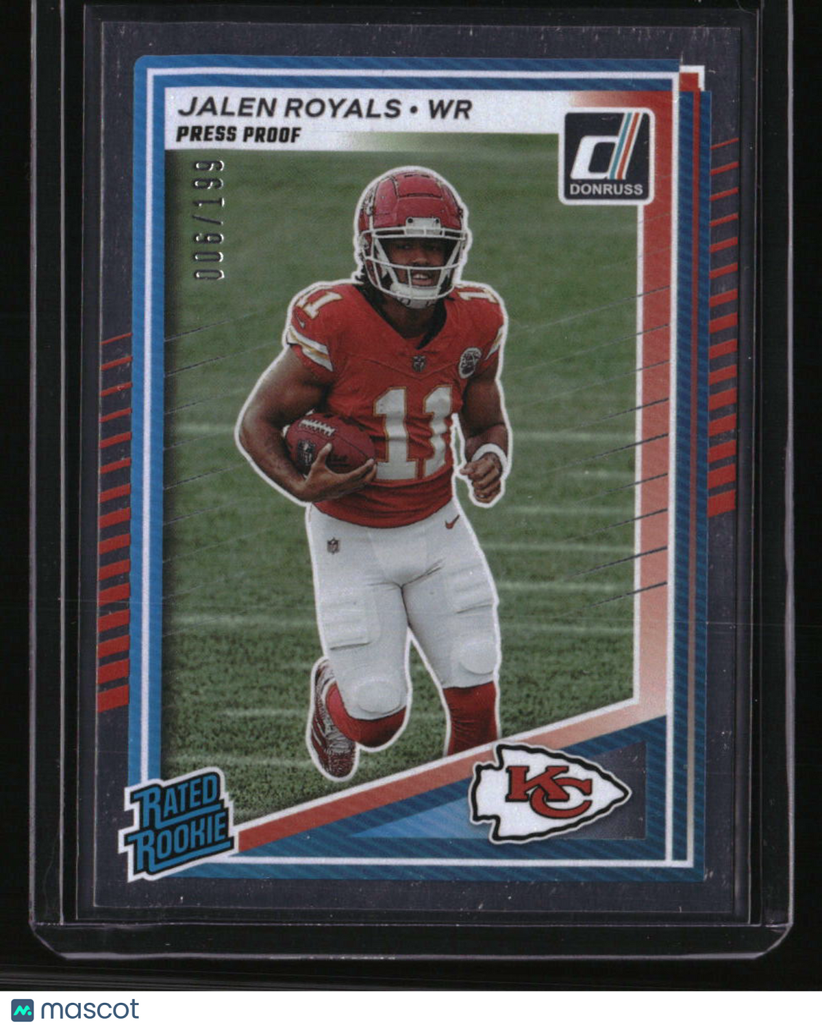 2025 Donruss Jalen Royals Press Proofs Silver #/199