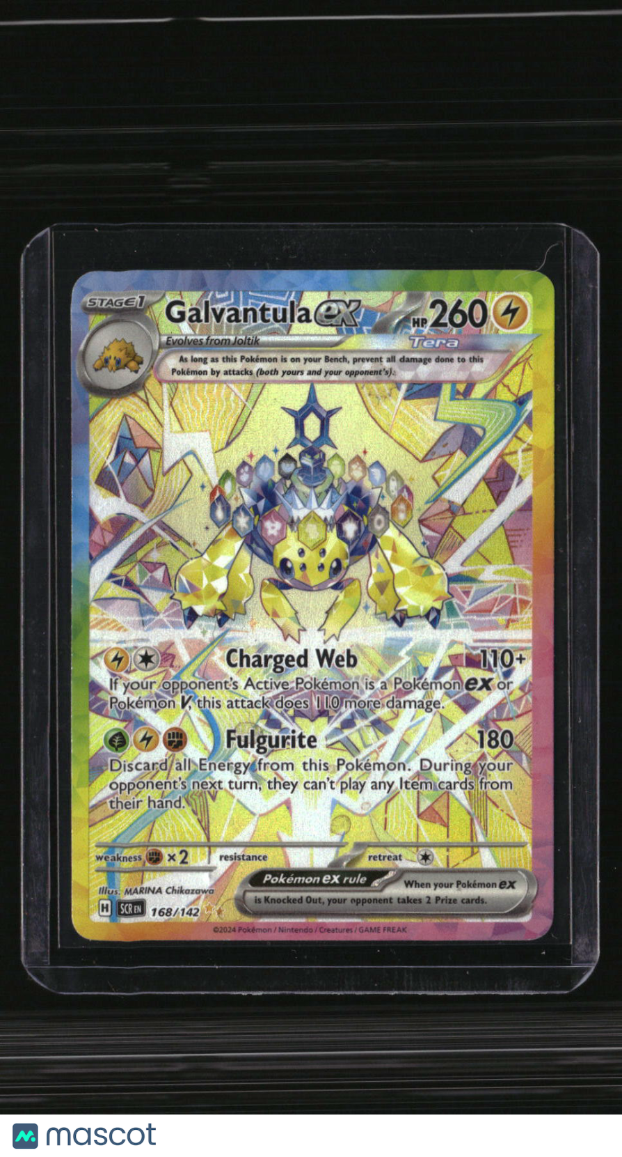 SV07: Stellar Crown Galvantula ex