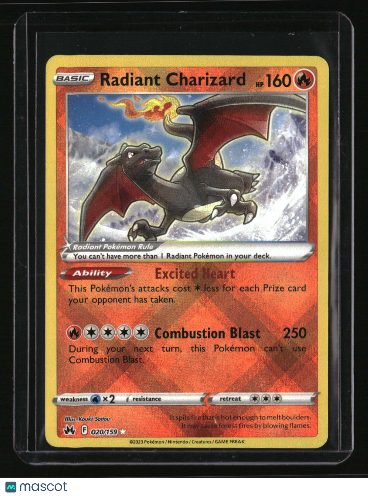 SWSH: Crown Zenith Radiant Charizard