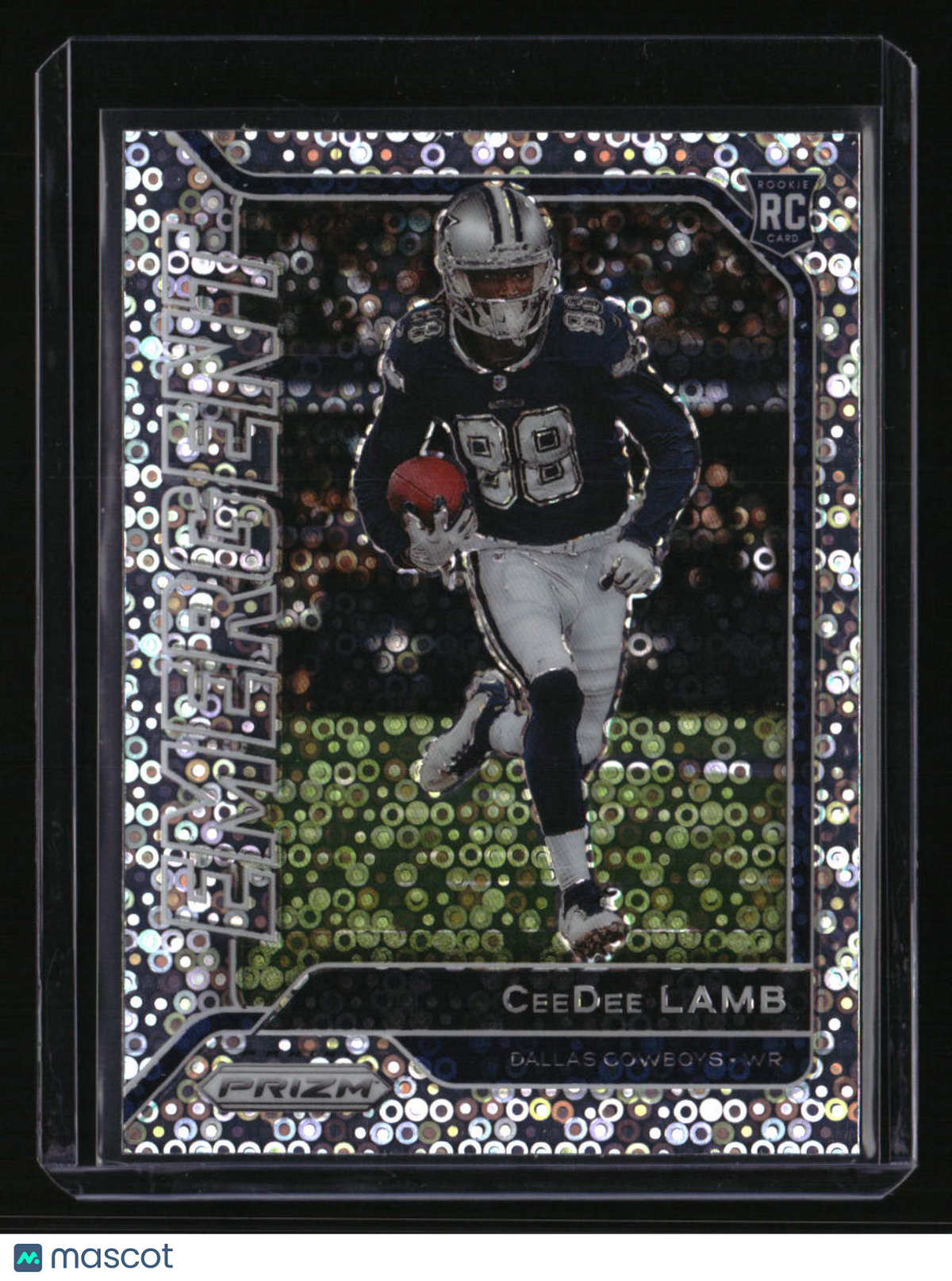 2020 Panini Prizm CeeDee Lamb Emergent Prizms No Huddle