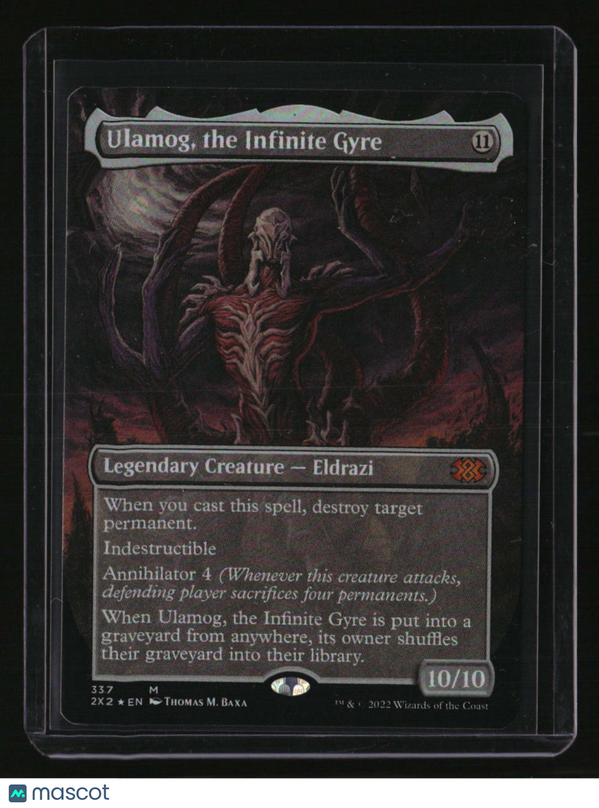 Double Masters 2022 Ulamog, the Infinite Gyre (Borderless) Foil