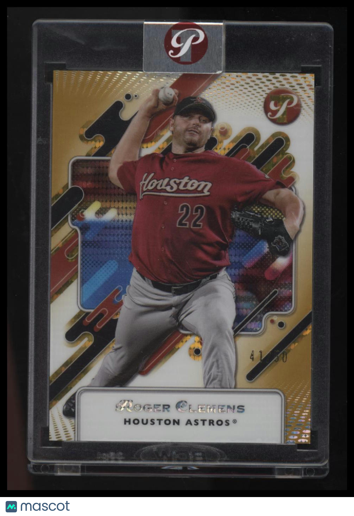 2025 Topps Pristine Roger Clemens Pristine Gold Refractors #/50