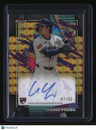 2026 Finest Cole Young Finest Autographs Gold Geometric Refractors #/50