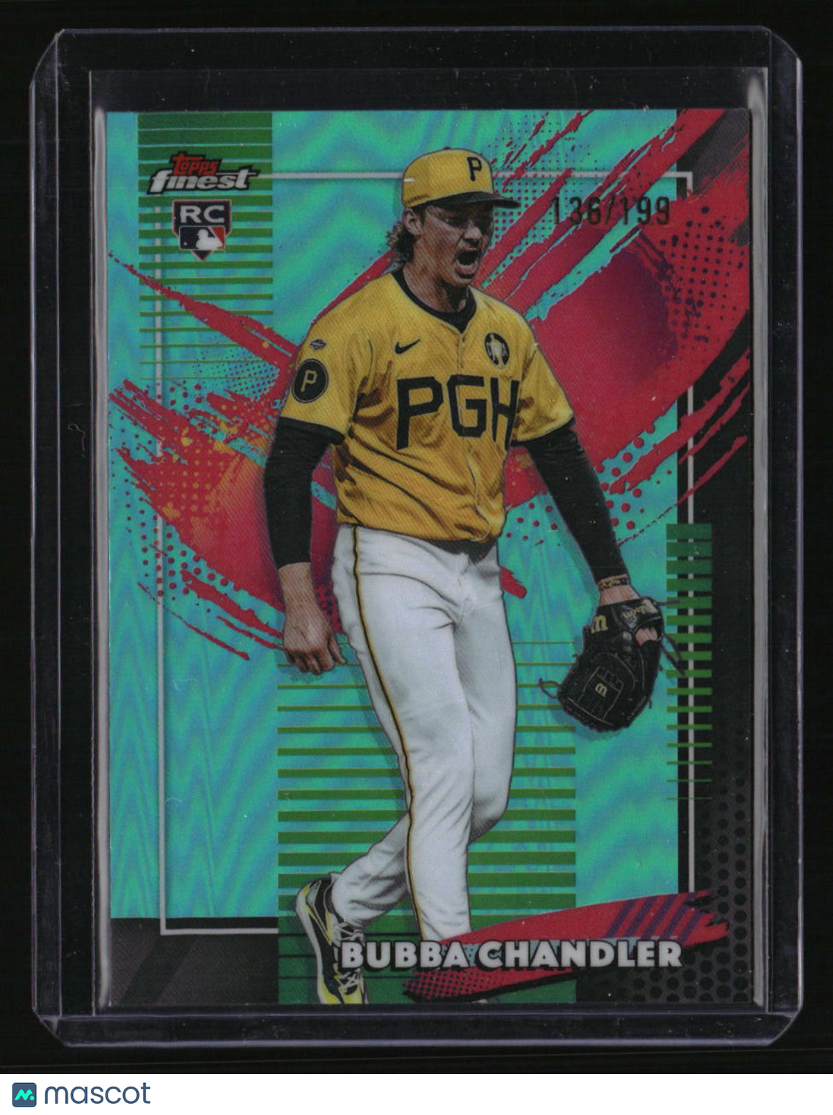 2026 Finest Bubba Chandler Rare Aqua Refractors #/199
