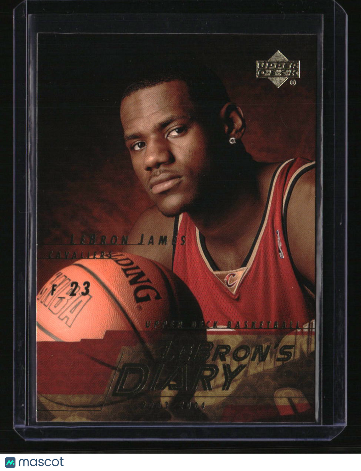 2003-04 Upper Deck LeBron James LeBron's Diary