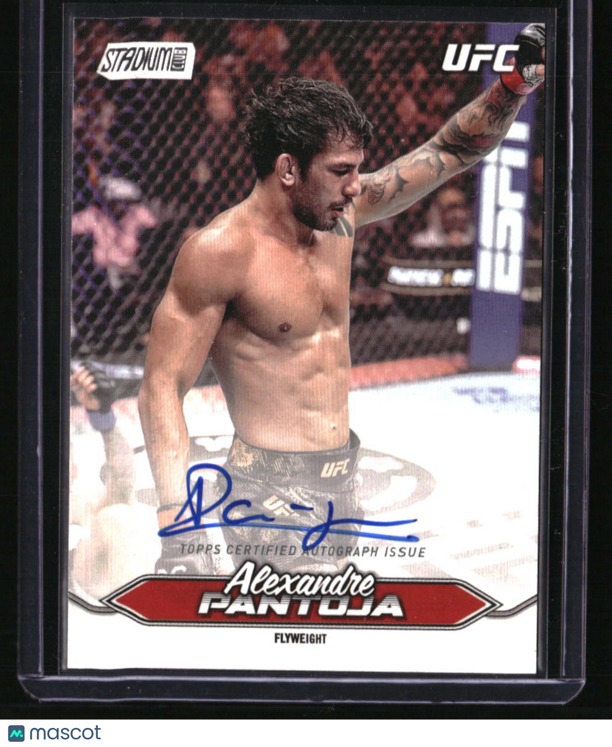 2025 Stadium Club UFC Alexandre Pantoja Base Autographs