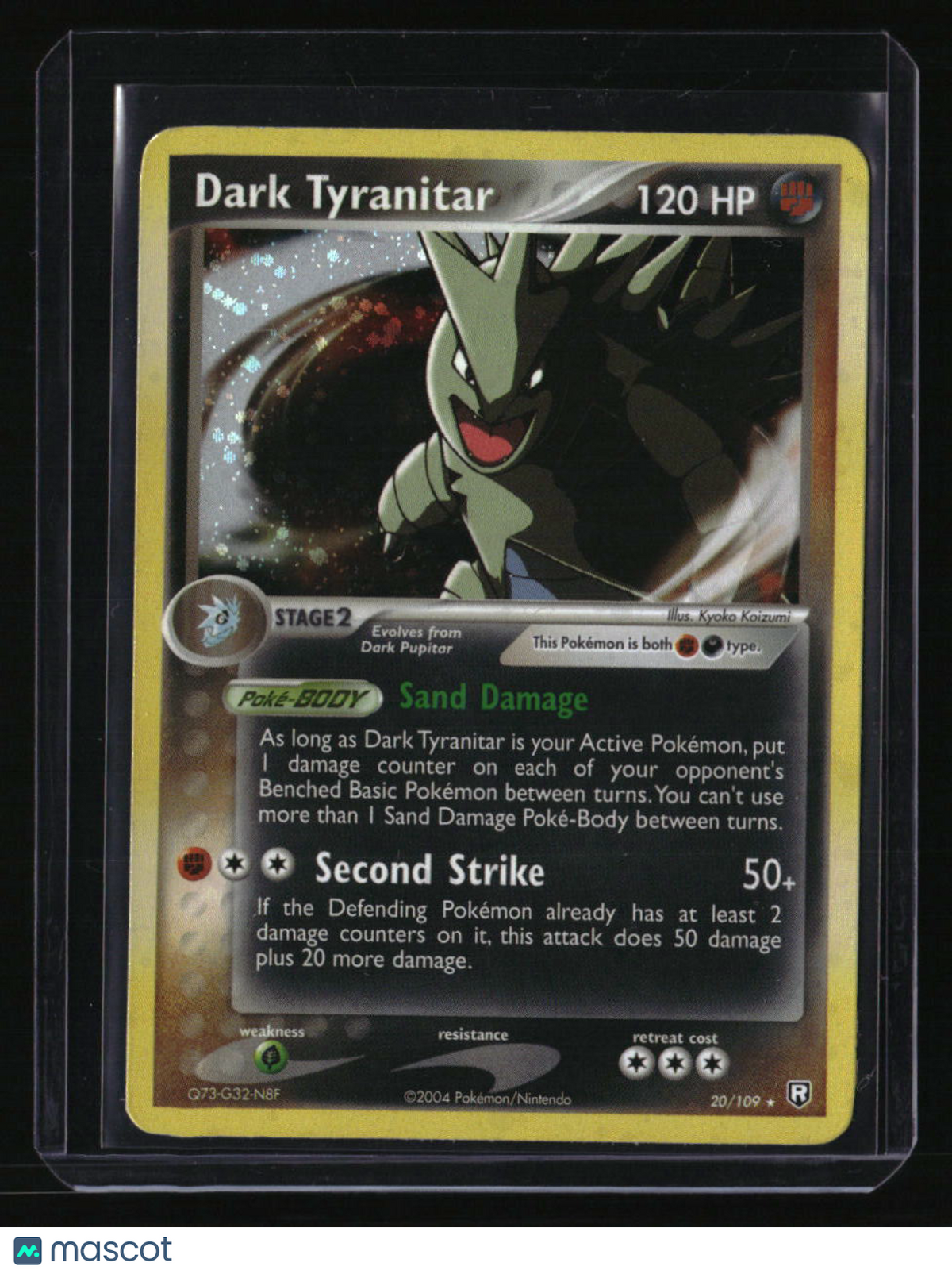 Deck Exclusives Dark Tyranitar Holo