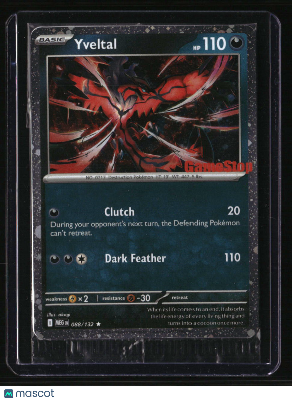 Miscellaneous Cards & Products Yveltal (Game Stop)