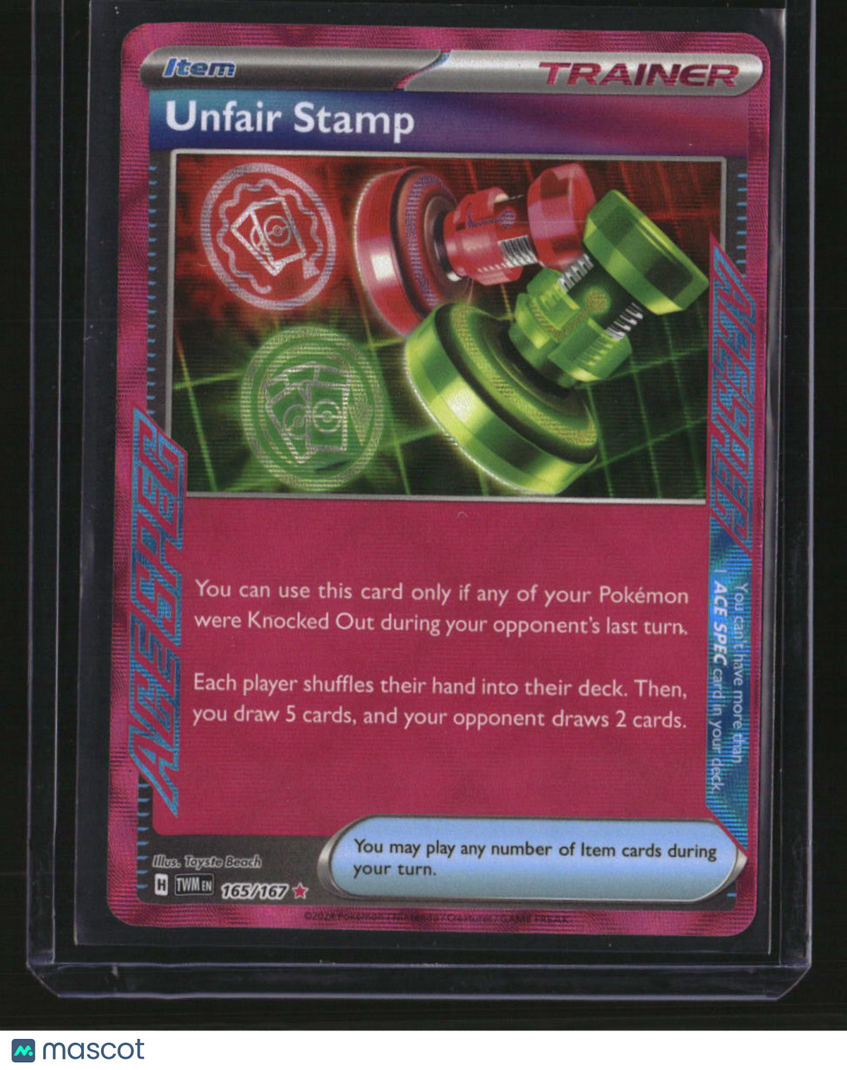 SV06: Twilight Masquerade Unfair Stamp
