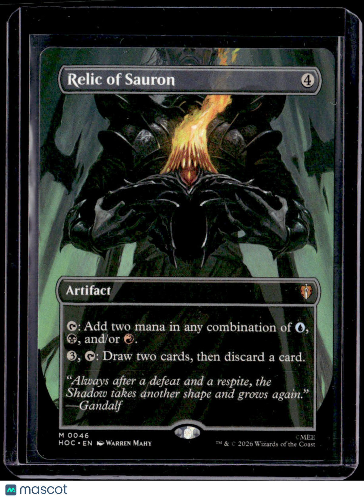 The Hobbit: Eternal-Legal Relic of Sauron (Borderless)