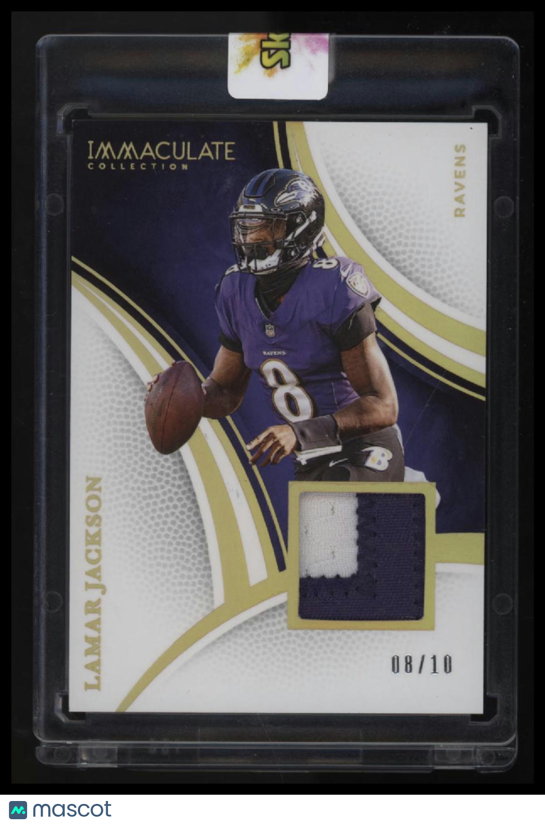 2025 Panini Immaculate Collection Lamar Jackson Gold #/10