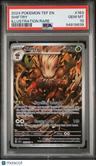 2024 Pokemon Tef En-Temporal Forces Shiftry Illustration Rare PSA 10