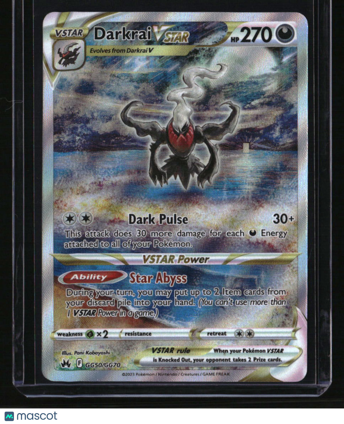 SWSH: Crown Zenith: Galarian Gallery Darkrai VSTAR