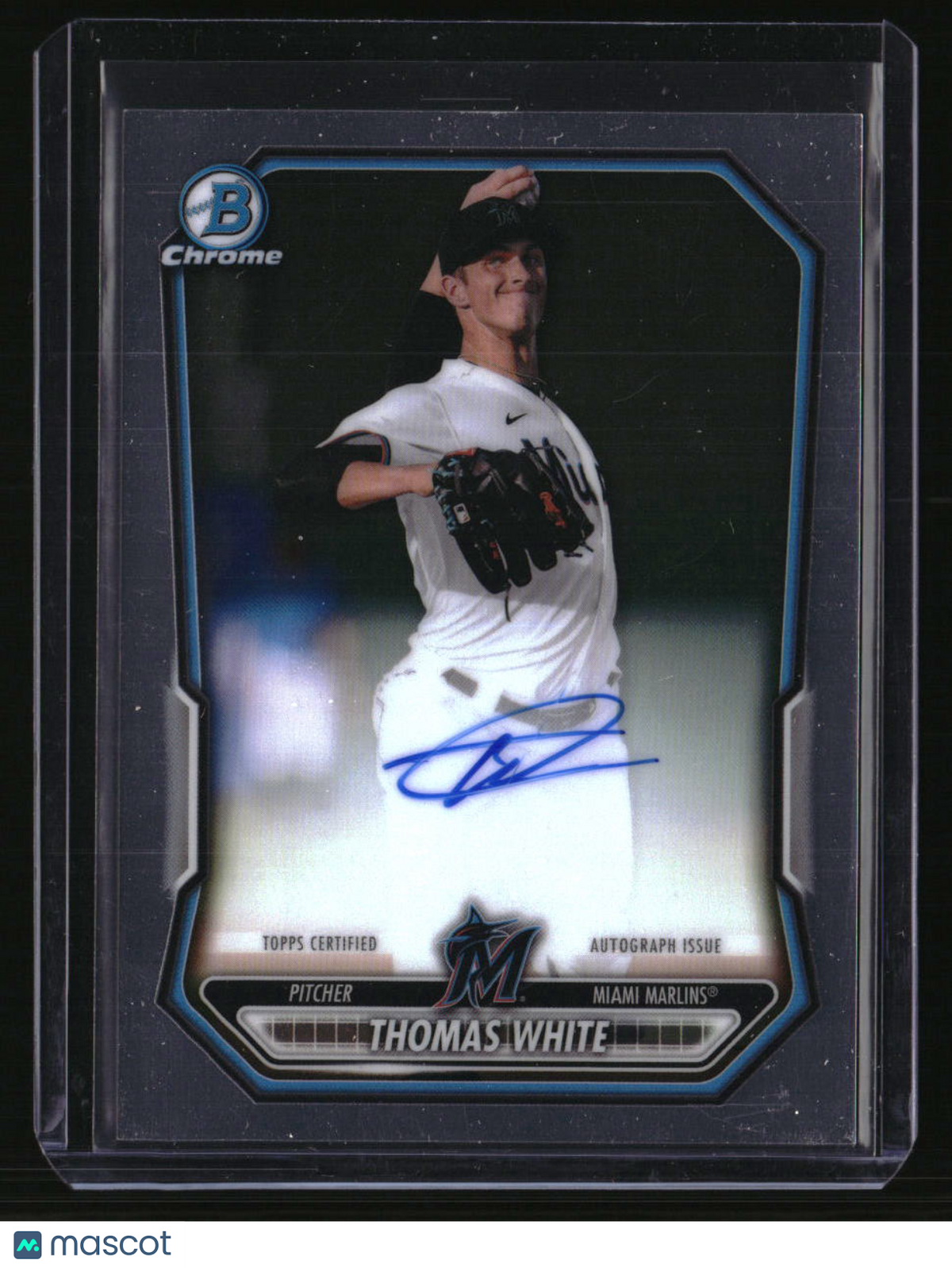 2026 Bowman Thomas White Chrome Prospect Autographs