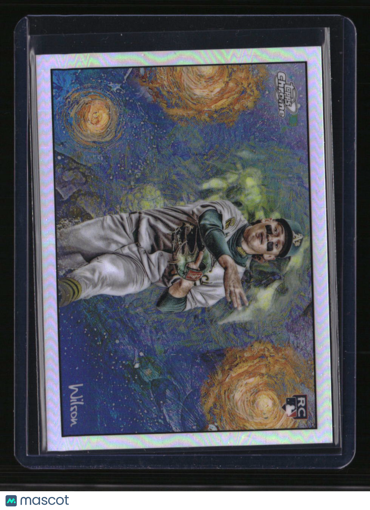 2025 Topps Chrome Cosmic Jacob Wilson Stars in the Night
